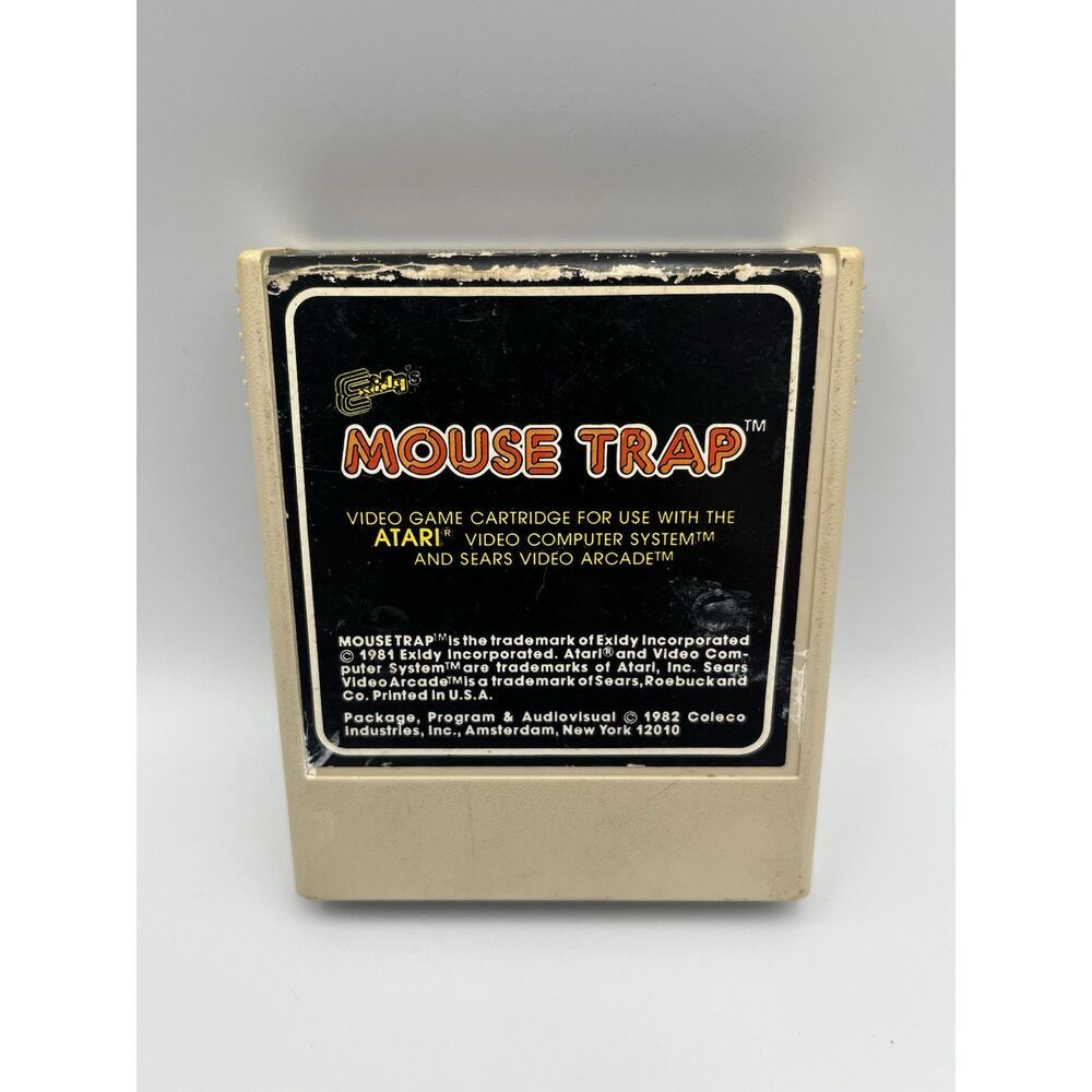 Mouse Trap Atari 2600 Game Cartridge AUTHENTIC